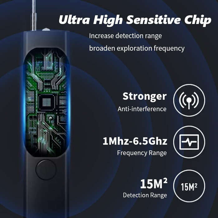 X13 Smart Cameras Detector Anti-Candid/Eavesdropping/Location Privacy Protection Signal Accuracy Det
