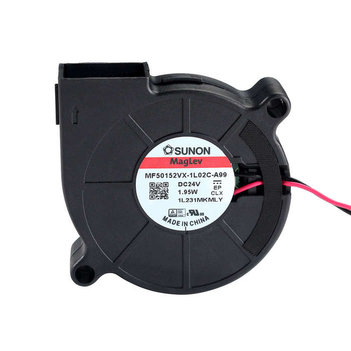 Black - Sunon 5015 24V Turbo Blower Cooling Fan for VORON 2.4 R2 3D Printer Accessories