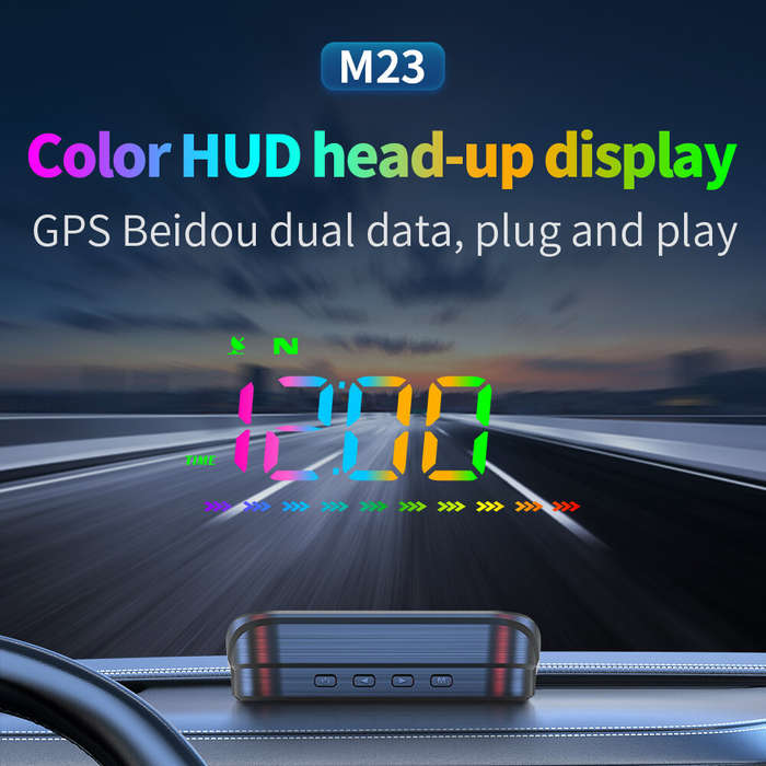 Other - Car Head Up Display for Car GPS Speedometer Compass Direction HUD USB Cable Plug Play