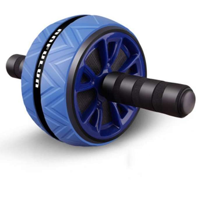 White - Wheel Power Abdominal Roller Super Mute For Belly/Waist/Arms/Legs Home Fitness Equipment Gym