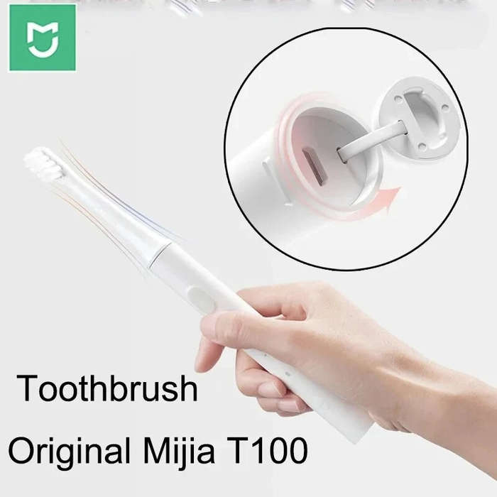 Pink - Xiaomi Mijia T100 Sonic Electric Toothbrush Rechargeable IPX7 Waterproof 16500 rpm High Frequ