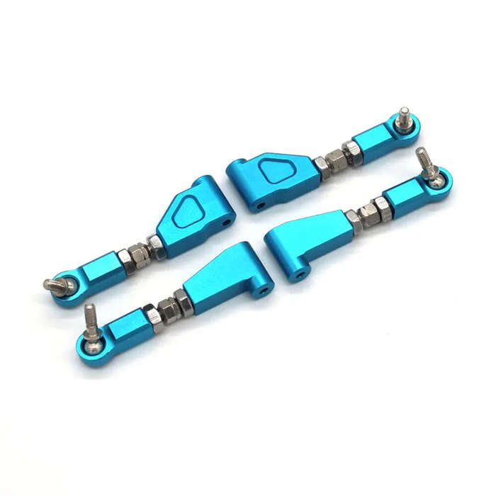 Black - 4PCS Upgraded Metal Front Rear Upper Rocker Arm Assembly for HNR H9802 H9803 Horse E30 Versi