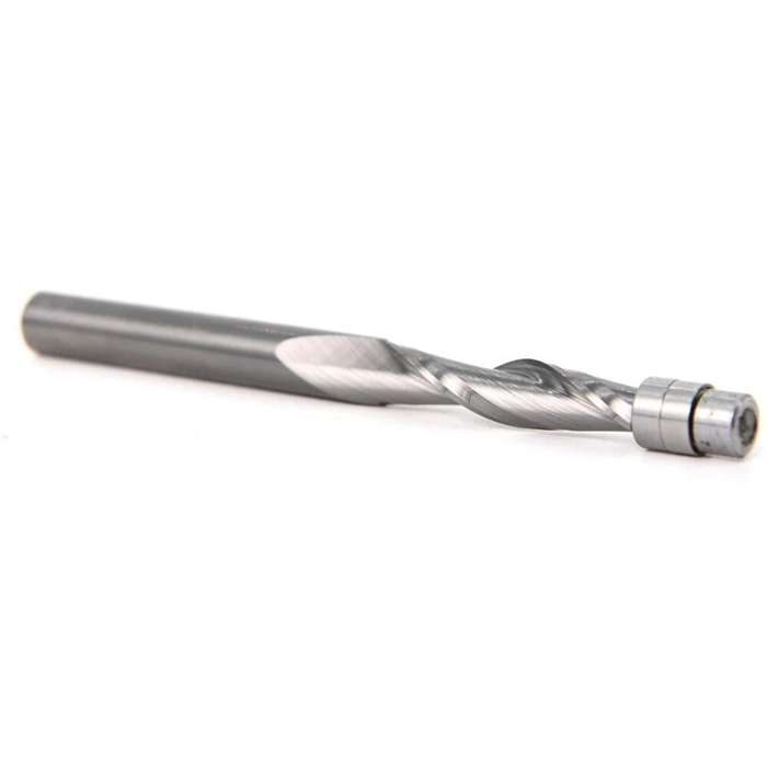 #D - 6mm 1/4 Inch Shank Milling Cutter Solid Carbide-Tipped Cutter End Mill CNC Router Bit Woodworki