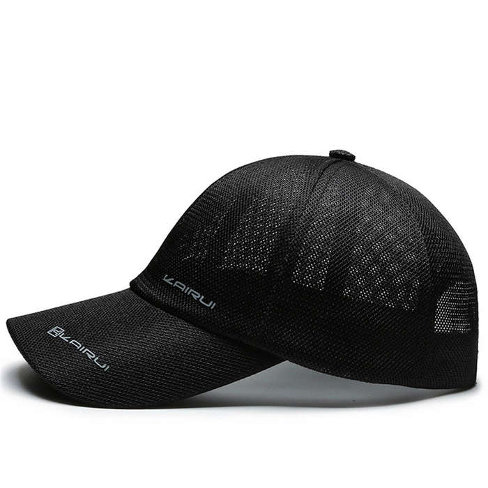 Blue - Spring Summer Breathable Mesh Baseball Caps for Men Women Outdoor Sports Fishing Driving Adju