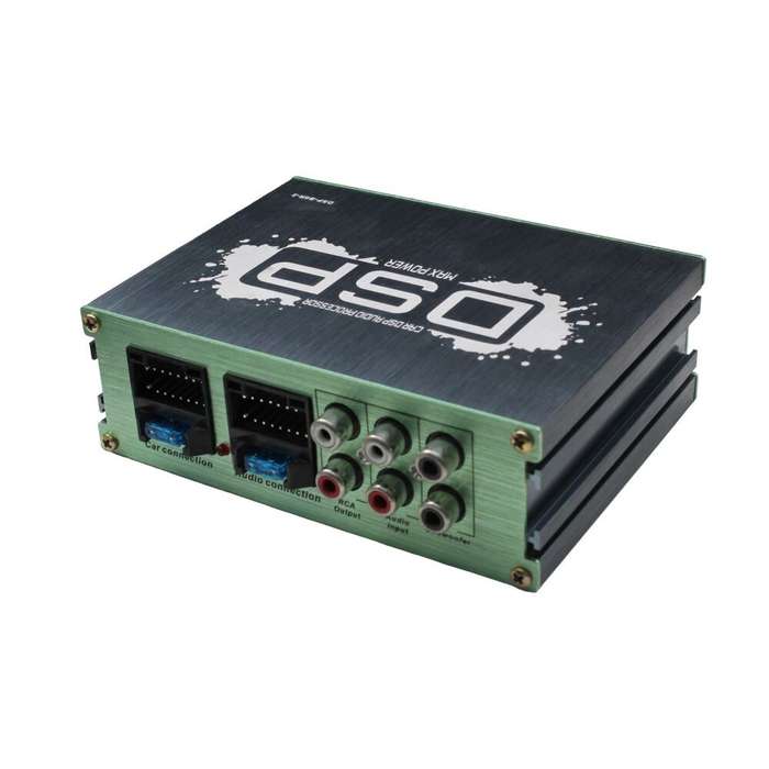 Green - Car Amplifier Car Audio Processor USB 6RCA High Power Long Service Life Improved Sound Quali