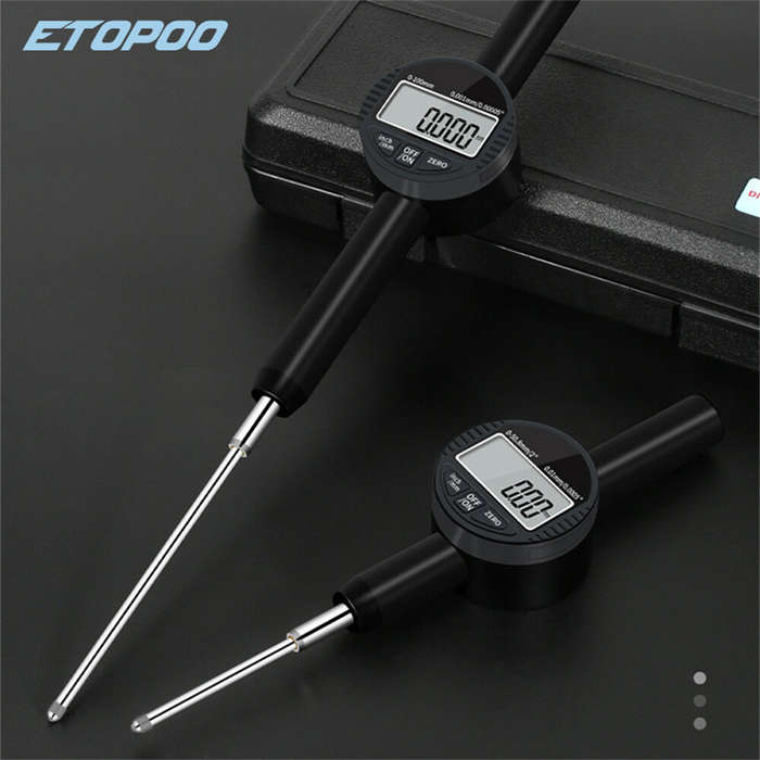 ETOPOO 50MM High Precision Digital Indicator 3V Power Reliable Height and Depth Measurement Tool Ess