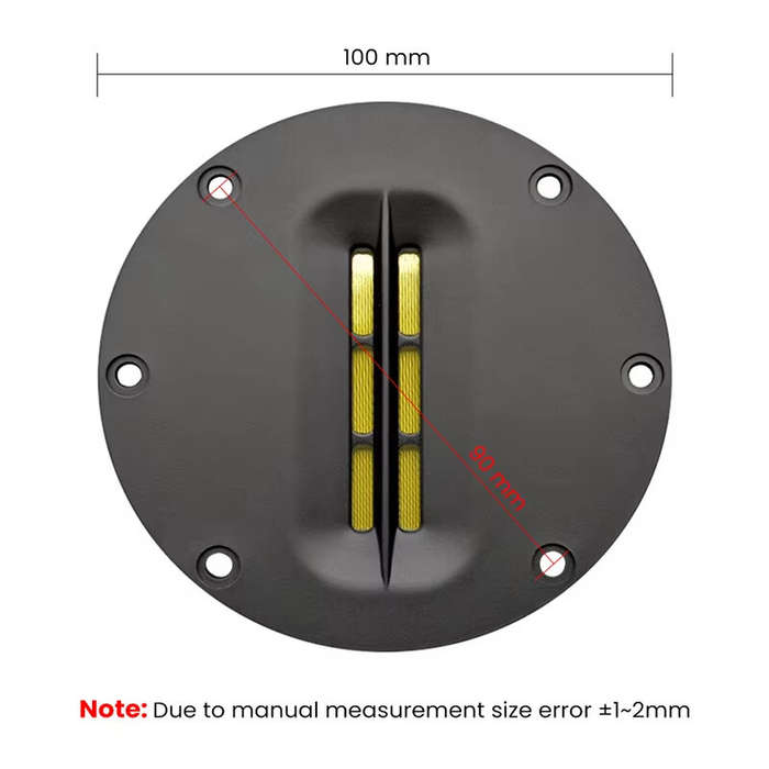 Black - 2PCS 8 4inch HiFi Ribbon Tweeter Super Loudspeaker AVT Driver Unit KaptonNeodymium PlanarAMT