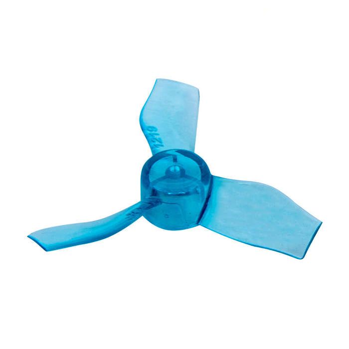 Clear Blue - 4 Pairs Gemfan 1219 31mm 0.8mm Hole 3-blade Propeller for 0703-1103 RC Drone FPV Racing