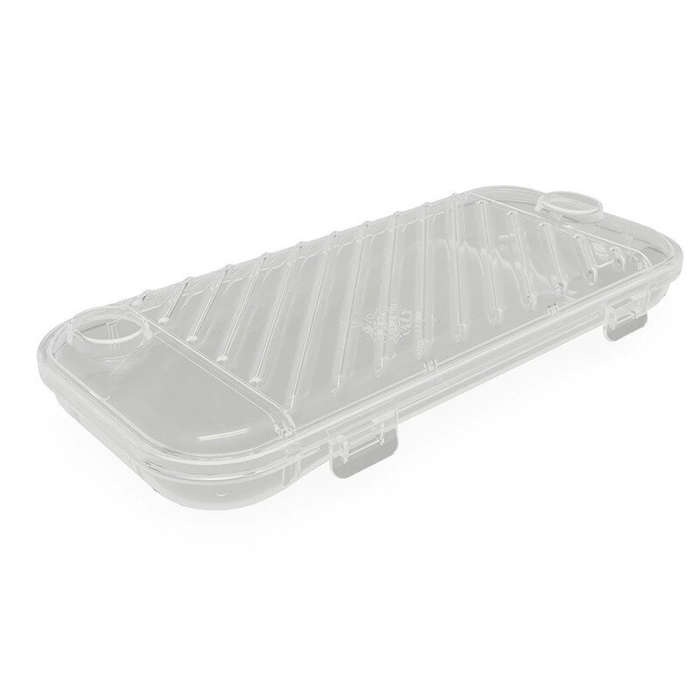 Black - Skull&Co Flip Protective Case for Switch 2 Console PP Clamshell Design Transparent Travel St