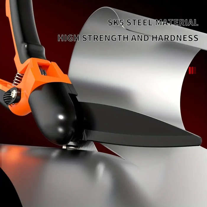 Type1 - SK5 Steel Gardening Shears 360 Rotating Blade Heavy Duty PTFE Coated Anti-rust Garden Scisso