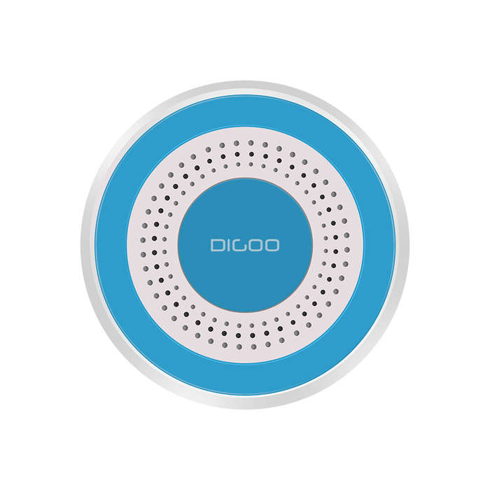 DIGOO DG-ROSA 433MHz Wireless DIY Standalone Alarm Siren Multi-function Home Security Alarm Systems
