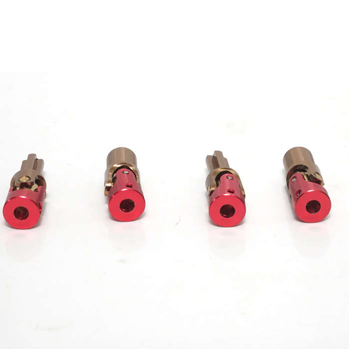 Red - 2PCS Upgraded Metal Drive Shaft for SG PINECONE FORSET 2801 1/28 RC Cars Vehicles Models Spare