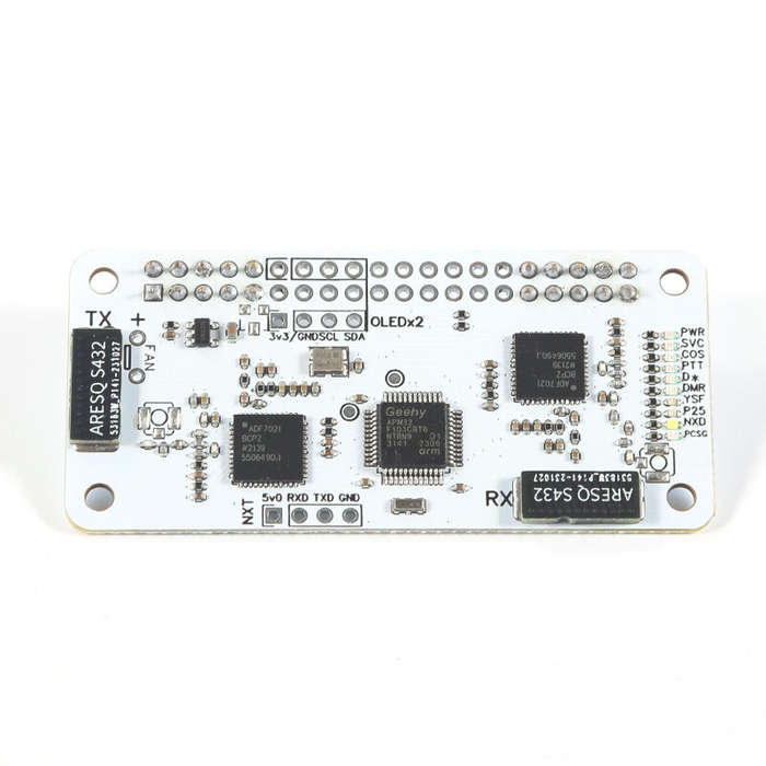 Duplex MMDVM Hotspot Board UHF VHF Buil-in Antenna Support P25 DMR YSF for Raspberry Pi Zero W 0W 2W
