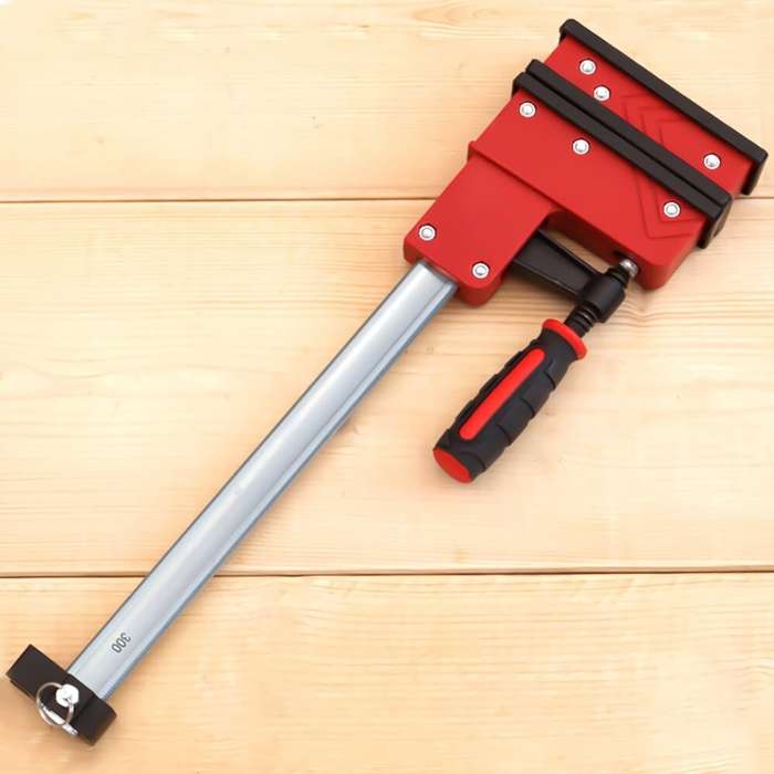 16 inch - 2-Pack 16-Inch Heavy-Duty Parallel Clamps, 700kg Clamping Force & 95mm Throat Depth, Quick
