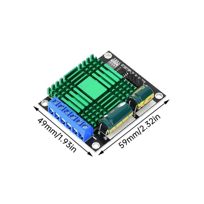 Board Only - 9V-30V 60A Dual PWM DC Motor Driver Module Speed Controller High Power H-Bridge