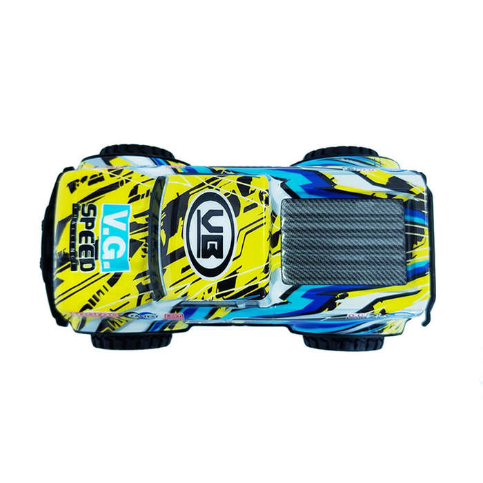 Green - KYAMRC Y241 1/24 27HZ Mini RC Car Toy Off Road Children Gift w/ Light