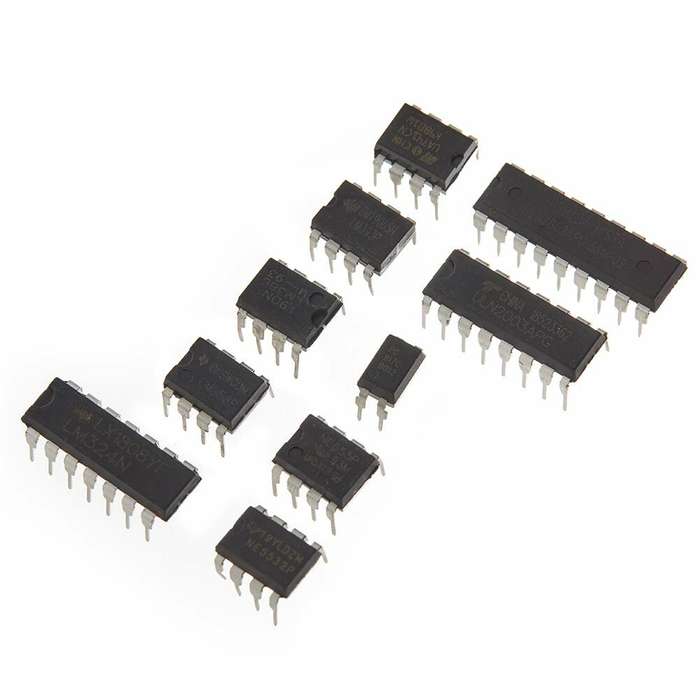 85pcs 10 Types Integrated Circuit Chip IC Chips Assortment Kit OPAMP Single Precision Timer PWM Incl