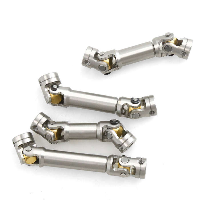 55-67mm - Upgraded Metal Drive Shaft CVD Universal Joint for 1/14 TAMIYA Crawler Truck Trailer RC Ca