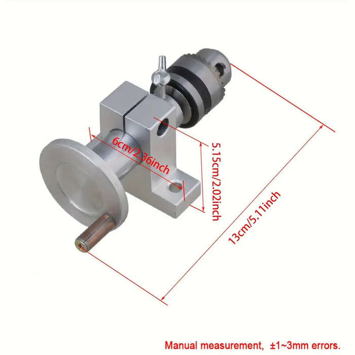 #A - Telescopic Chuck Adjustable Stroke Steel Aluminum Center Height 31mm Clamping Range 0.6-6mm for