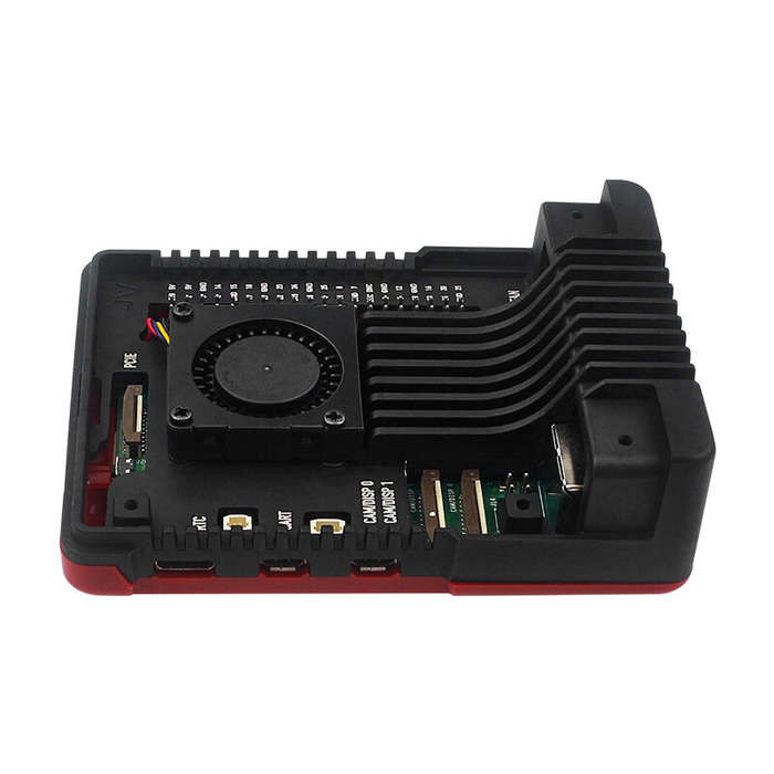 Shell - Argon NEO 5 Case for Raspberry Pi 5 Aluminum Case with PWM Cooling Fan Heatsink Metal Passiv