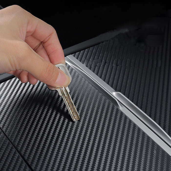#3 - Car Central Control Protective Sticker TPU Film Protective Sticker For Tesla New Version Model