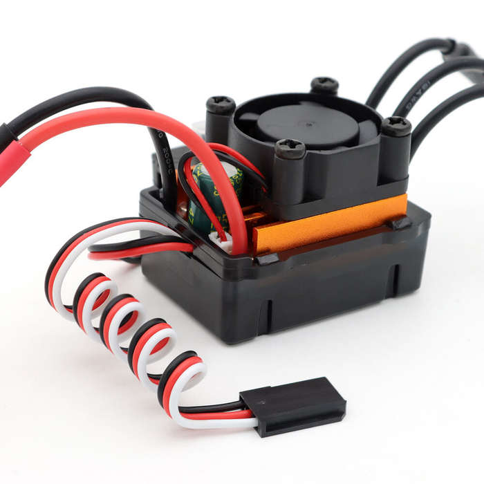 Black - ZD Racing MT16 1/16 RC Car Parts 35A 3S Brushless ESC Speed Controller 5V/2A BEC 1/14 1/18 V