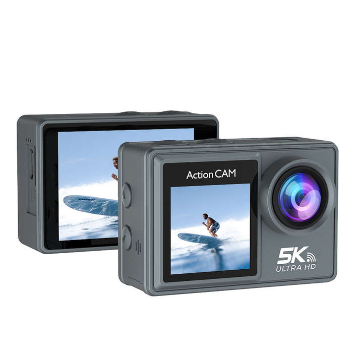 5K 30FPS Dual Color Screen Action Sports Camera Wifi Remote Contro Waterproof Riding Camera DV