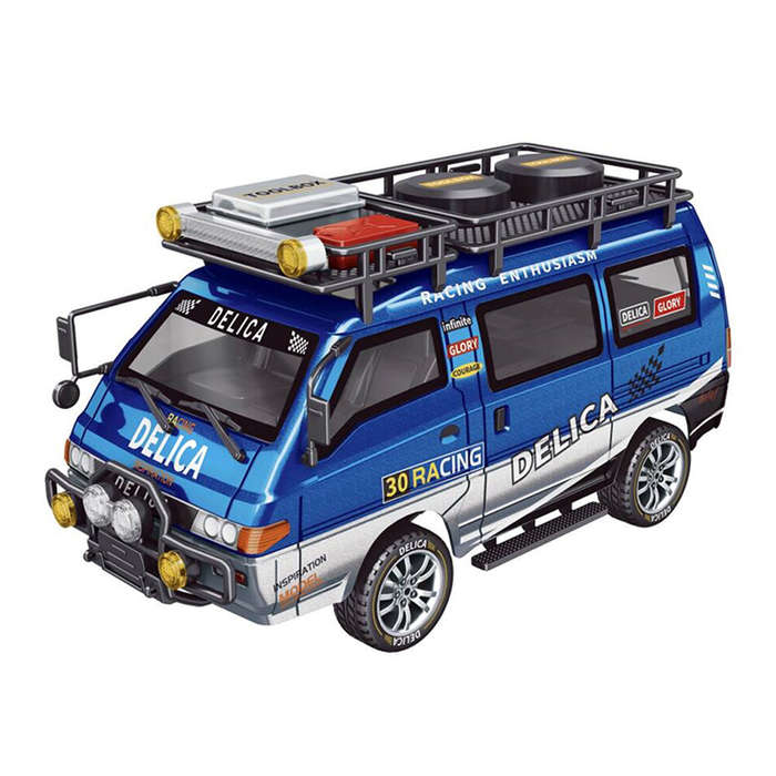 Green - SG Pinecone Forest JXC5813A 1/24 2.4G 3CH 2WD RTR DELICA RC Car Full Proportional Control Ve