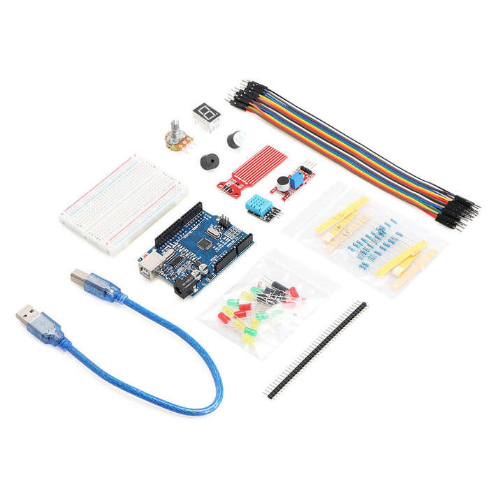 DIY Kit - TSCINBUNY Basic Starter Kit for ArduinoIDE Programming DIY Electronics Educational Learnin