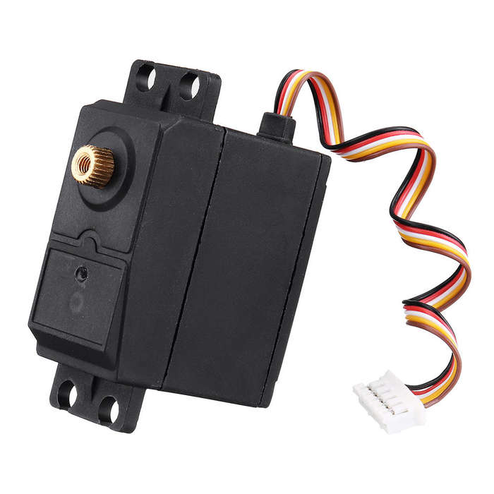 Wltoys 6KG 5 Wires Copper Gear Steering Servo K949-110 for 1/10 K949 10428 10428A/B/C/A2/B2/C2 Rc Ca