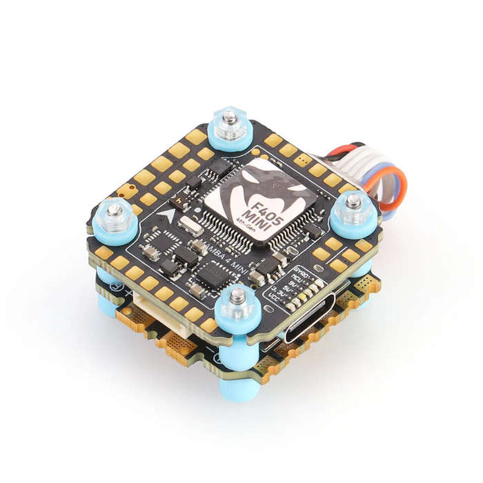Reactor 44A ESC - 20x20mm MAMBA MK4 F405 MINI Flight Controller & F40 BLS MINI ESC / Reactor 44A MIN