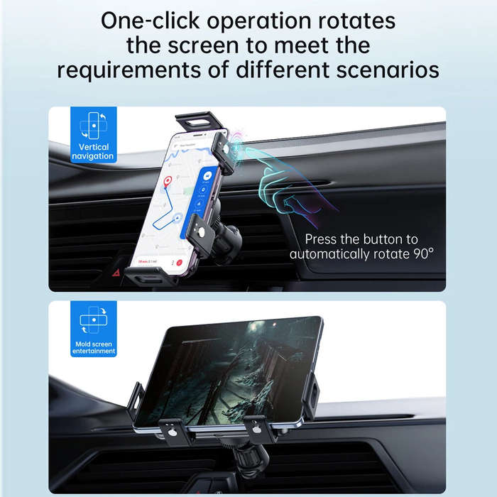 S20A - Bakeey S20A 15W Wireless Charger Fast Wireless Charging Bracket Air Outlet Car Holder Mount f