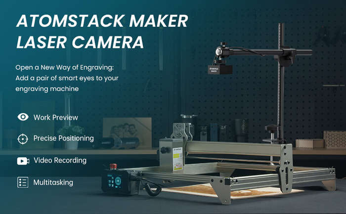 Atomstack Maker AC1 Laser Camera Engraving Machine Time-lapse Camera Photography Video Precise Posit