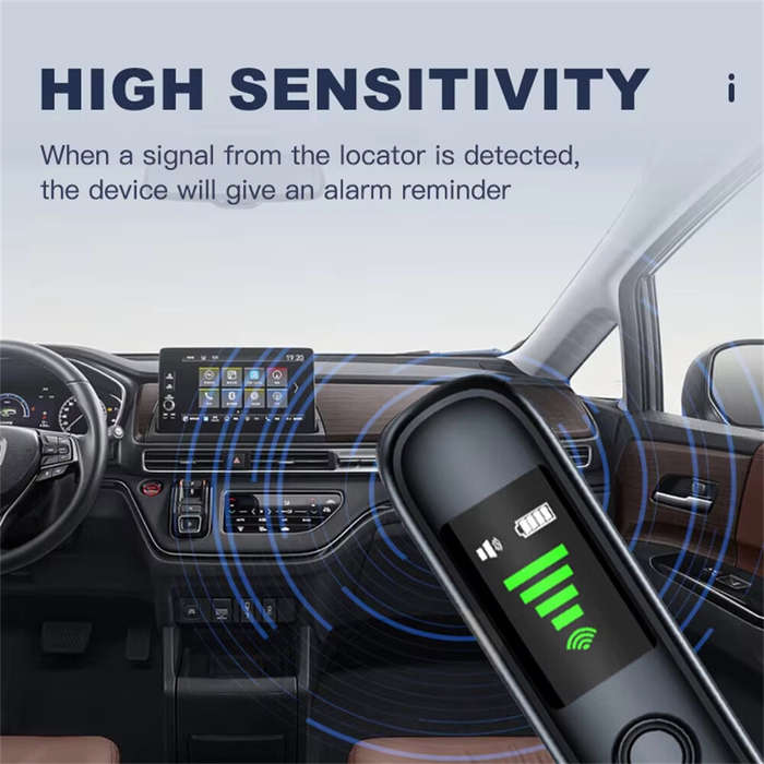 Black - T66 Infrared Camera Detector ProtectiveAlarm Multi-function Mini Wireless Signal Detector GP