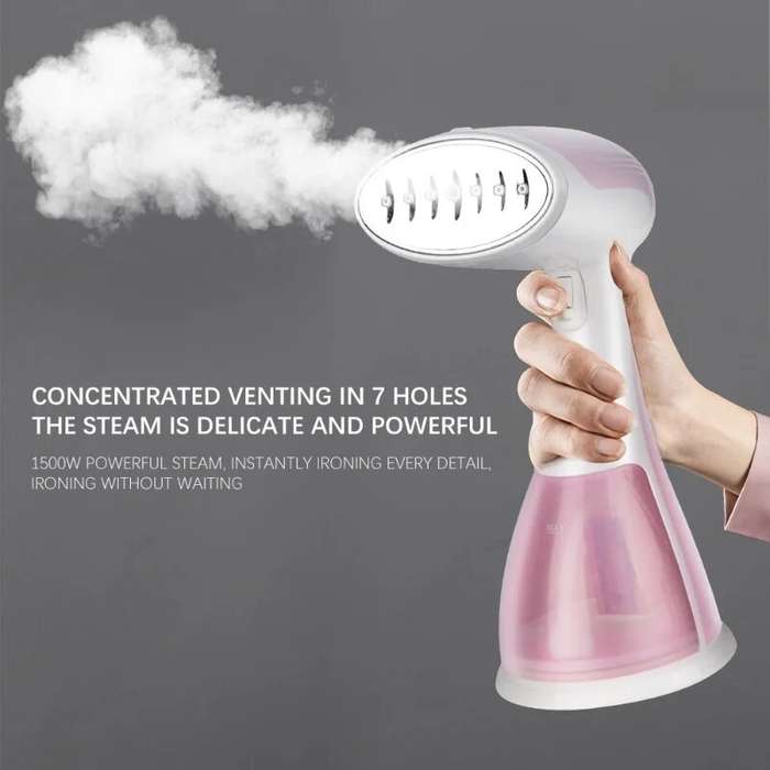 EU Plug - Garment Steamers Portable 1500W Electric Handheld Garment Steamers Household Cleaner Steam