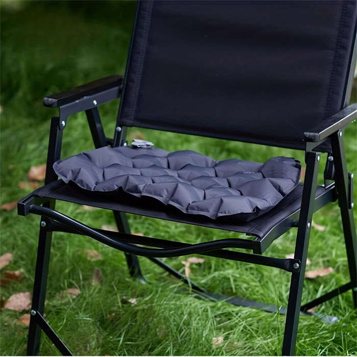 Black - IPRee 48.5x37.5cm Ultralight Air Cushion Outdoor Camping Sleep Cushion Folding Inflatable Pi