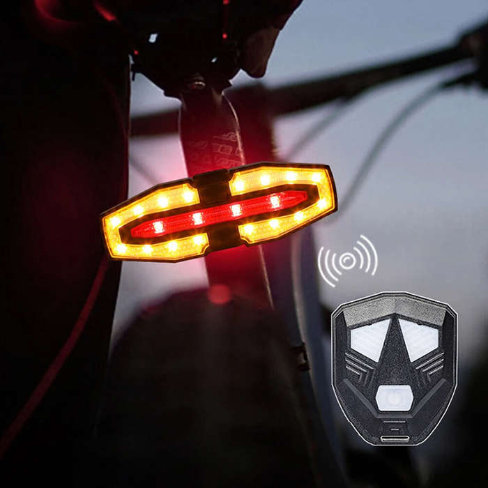 BENGGUO Bike Taillight 5 Light Modes USB-C Rechargeable Waterproof Wear-resistant Bicycle Rear Light