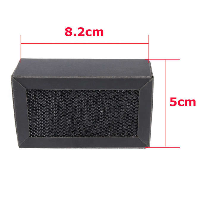 Black - Two Trees Activated Carbon Air Filter For Bambu X1 P1 Series 8.2cm x 5cm Odor Elimination Hi