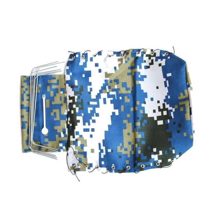 Camouflage - Canvas Truck Hood Cover Cloth for WPL B-24 B-16 1/16 Military Truck Rock Crawler Rc Car