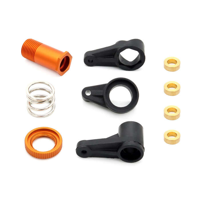 Black Gold - ZD Racing MT16 1/16 RC Car Parts Steering Connecting Plate Set Vehicles Models Spare Ac
