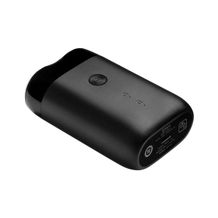 Black - XIAOMI S100 Electric Shaver 2 Rotary Shaving Head Portable Waterproof Wet & Dry Use USB Rech
