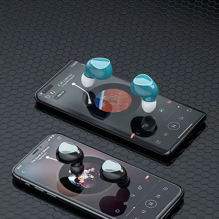 M22 TWS Earphone bluetooth V5.0 8mm Dynamic Driver 9D HiFi Stereo 2000mAh LED Battery Display Touch