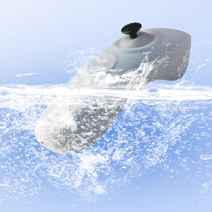 White - ZANLURE 1PCS RC Bait Boat Remote Controller Cover Waterproof Silicone Protective Case Moistu