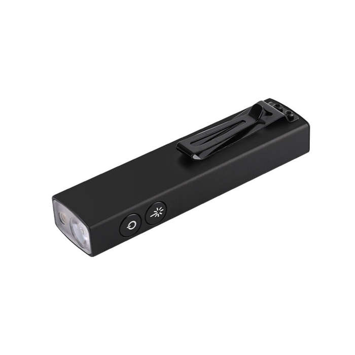 Black - Aluminum Alloy LED Work Lamp With Side Light Multi-Light Source With Type-C Charging Magneti
