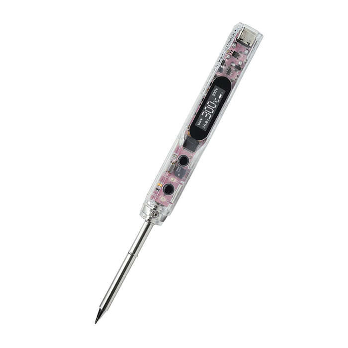 SEQUER SI012 Pro T12-B2 Max Portable OLED Soldering Iron with Color Ambience Light Chinese English a