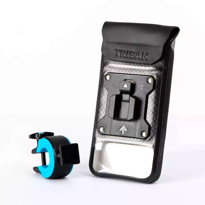 Black - MTB Phone Mount Stand Bike Mobile Phone Holder Adjustable Bicycle Non-slip Cycling Bracke