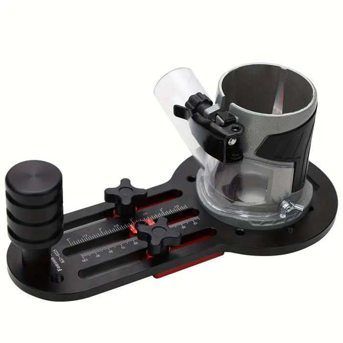 #A - FONSON TOOLS 2 in 1 Slotting Bracket For 65mm Trimming Machine Invisible Fasteners Wardrobe Cup