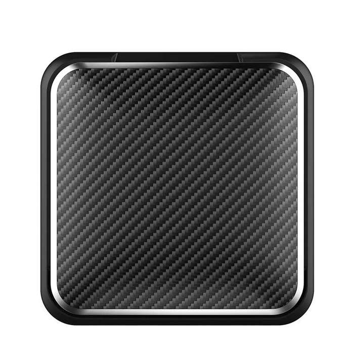 Black - Car Center Console Mobile Phone Navigation Holder Anti-Slip Pad Mobile Phone Holder Instrume