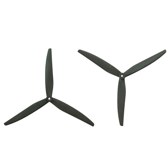2 pairs - 2 Pairs Gemfan 1270 Cinelifter 12 Inch 3-Blade Glass Fiber Propeller for FPV Racing RC Dro