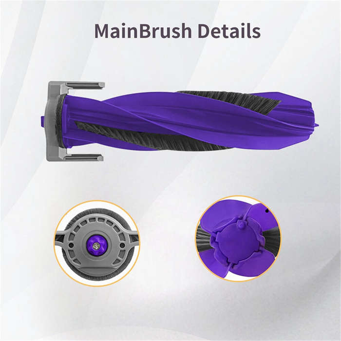 1 Pcs - 1 pc Main Rolling Brush for Narwal Freo X Ultra / J4 / J4 Lite Robot Vacuum Cleaner Replacem